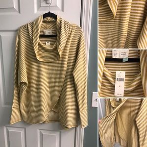 Anthropologie cowl neck sweater